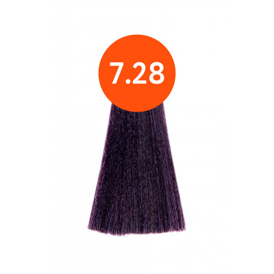 OLLIN "N-JOY" 7/28 – русый фиолетово-синий, перманентная крем-краска для волос 100мл OLLIN "N-JOY" 7/28 – русый фиолетово-синий, перманентная крем-краска для волос 100мл