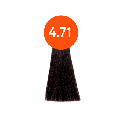 OLLIN "N-JOY" 4/71 – шатен коричнево-пепельный, перманентная крем-краска для волос 100мл OLLIN "N-JOY" 4/71 – шатен коричнево-пепельный, перманентная крем-краска для волос 100мл