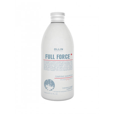 OLLIN FULL FORCE Тонизирующий шампунь с экстрактом пурпурного женьшеня 300мл OLLIN FULL FORCE Тонизирующий шампунь с экстрактом пурпурного женьшеня 300мл