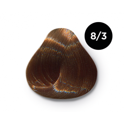 OLLIN COLOR 8/3 светло-русый золотистый 60мл Перманентная крем-краска для волос OLLIN COLOR 8/3 светло-русый золотистый 60мл Перманентная крем-краска для волос