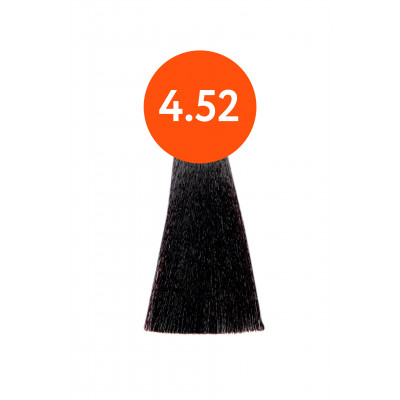 OLLIN "N-JOY" 4/52 – шатен махагоново–фиолетовый, перманентная крем-краска для волос 100мл OLLIN "N-JOY" 4/52 – шатен махагоново–фиолетовый, перманентная крем-краска для волос 100мл