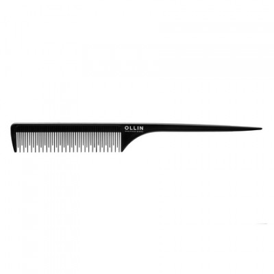 Расчёска с хвостиком и зубчиками разной длины, 24 см. OLLIN Professional Расчёска с хвостиком и зубчиками разной длины, 24 см. OLLIN Professional