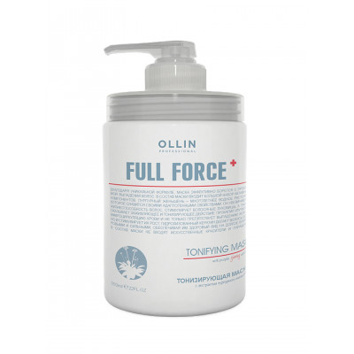 OLLIN FULL FORCE Тонизирующая маска с экстрактом пурпурного женьшеня 650мл OLLIN FULL FORCE Тонизирующая маска с экстрактом пурпурного женьшеня 650мл