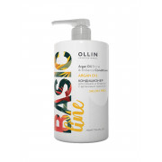 OLLIN BASIC LINE Кондиционер для сияния и блеска с аргановым маслом 750мл/ Argan Oil Shine & Brilli