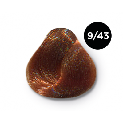OLLIN COLOR 9/43 блондин медно-золотистый 100мл Перманентная крем-краска для волос OLLIN COLOR 9/43 блондин медно-золотистый 100мл Перманентная крем-краска для волос