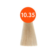 OLLIN "N-JOY" 10/35 – светлый блондин золотисто-махагоновый,перманентная крем-краска для волос 100мл