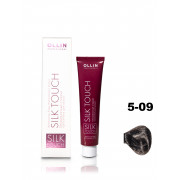 OLLIN SILK TOUCH 5/09 светлый шатен прозрачно-зеленый 60мл Безаммиачный стойкий краситель для волос
