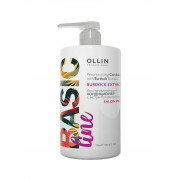OLLIN BASIC LINE Восстанавливающий шампунь с экстрактом репейника 750мл/ Reconstructing Shampoo wit