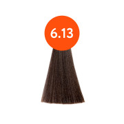 OLLIN "N-JOY"  6/13 – темно-русый пепельно-золотистый, перманентная крем-краска для волос 100мл