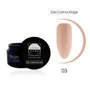 Гель для наращивания LunaLine камуфлирующий №03 - агат