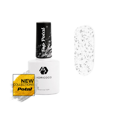 Закрепитель матовый для гель-лака ADRICOCO Potal, серебро (8 мл.) Закрепитель матовый для гель-лака ADRICOCO Potal, серебро (8 мл.)