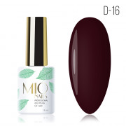Гель-лак MIO NAILS D-16. Гранат