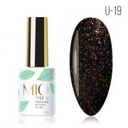 Гель-лак MIO NAILS U-19. Черный опал