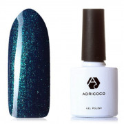 Гель-лак ADRICOCO № 93 мерцающий морской-синий (8 мл.)