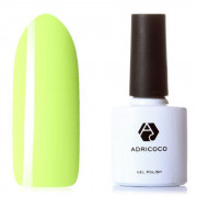 Гель-лак ADRICOCO #Pretty dolly №18 неоновый лаймовый (8 мл.)