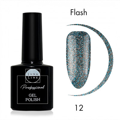 Гель-лак LunaLine Flash 12, 10мл Гель-лак LunaLine Flash 12, 10мл
