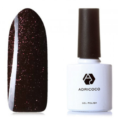 Гель-лак ADRICOCO № 83 мерцающая черная роза (8 мл.) Гель-лак ADRICOCO № 83 мерцающая черная роза (8 мл.)