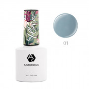 Гель-лак ADRICOCO FLORA №1 - анютины глазки (8 мл.)