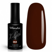 Гель-лак X-Gel 064 InGarden, 8 мл. коричневый