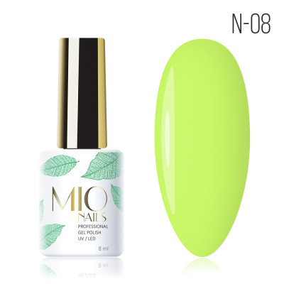 Гель-лак MIO NAILS N.08 NEON Гель-лак MIO NAILS N.08 NEON