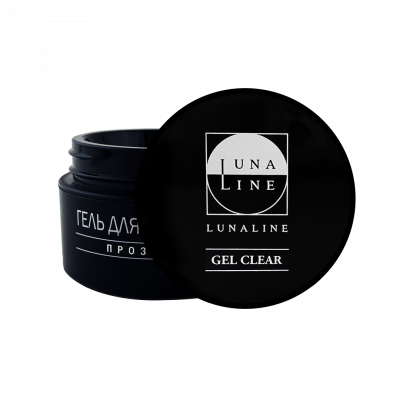 Гель для наращивания LunaLine прозрачный 15 гр. Гель для наращивания LunaLine прозрачный 15 гр.
