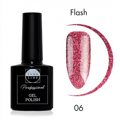 Гель-лак LunaLine Flash 06, 10мл Гель-лак LunaLine Flash 06, 10мл