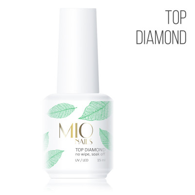 Топ без липкого слоя MIO NAILS Top DIAMOND, 15 мл Топ без липкого слоя MIO NAILS Top DIAMOND, 15 мл