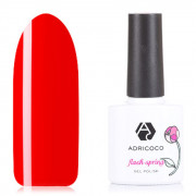 Гель-лак ADRICOCO FLASH SPRING № 12 красная ягода (8 мл.)