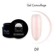 Гель для наращивания LunaLine камуфлирующий №09 - аметрин