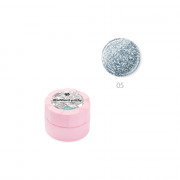 ЖИДКАЯ ФОЛЬГА ADRICOCO № 04 СЕРЕБРЯНЫЙ ДОЖДЬ