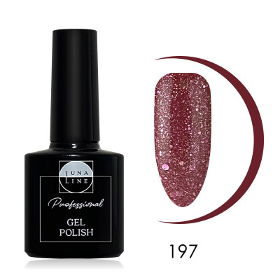 Гель-лак LunaLine №197 - рубиновая карта Гель-лак LunaLine №197 - рубиновая карта