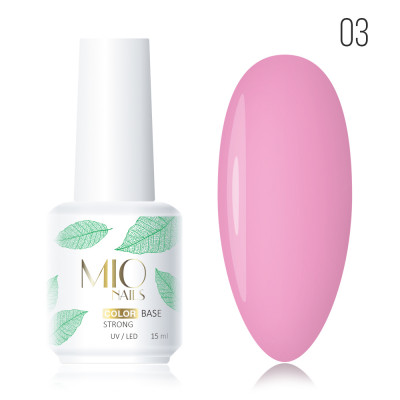 База- Base Cover Strong LUXE 3 COLOR MIO NAILS, 15 мл База- Base Cover Strong LUXE 3 COLOR MIO NAILS, 15 мл