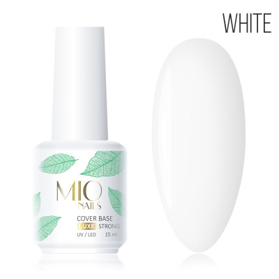 База- Base Cover Strong LUXE WHITE MIO NAILS, 15 мл База- Base Cover Strong LUXE WHITE MIO NAILS, 15 мл