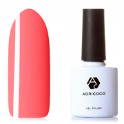 Гель-лак ADRICOCO № 136 ярко-коралловый (8 мл.)