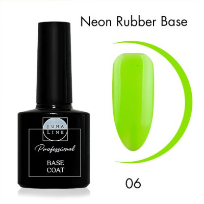 Базовое покрытие LunaLine Rubber Neon - 06 Базовое покрытие LunaLine Rubber Neon - 06