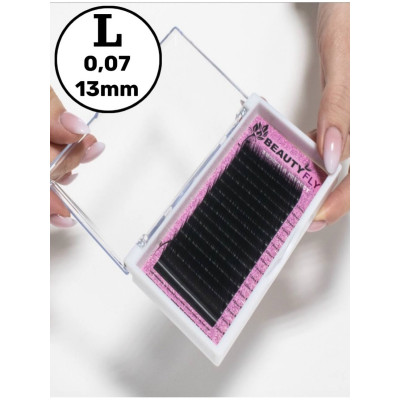 Ресницы Beautyfly (отдельные длины), L 0,07 13mm Ресницы Beautyfly (отдельные длины), L 0,07 13mm