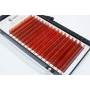 Ресницы Verdi Красный микс, C 0,07