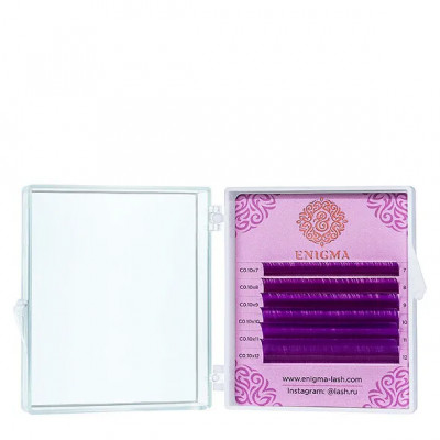 Ресницы Enigma Purple мини микс, C 0,07 7-12mm Ресницы Enigma Purple мини микс, C 0,07 7-12mm