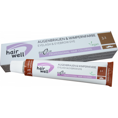 HairWell краска, 3.1 Light Brown HairWell краска, 3.1 Light Brown