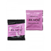 Nikk Mole краска+окислитель (саше), иссиня-черная