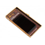 Ресницы Extreme Look Горький Шоколад микс, L 0,07 8-14mm