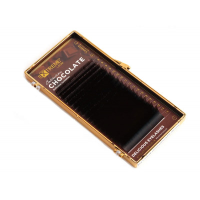 Ресницы Extreme Look Горький Шоколад микс, L 0,07 8-14mm Ресницы Extreme Look Горький Шоколад микс, L 0,07 8-14mm