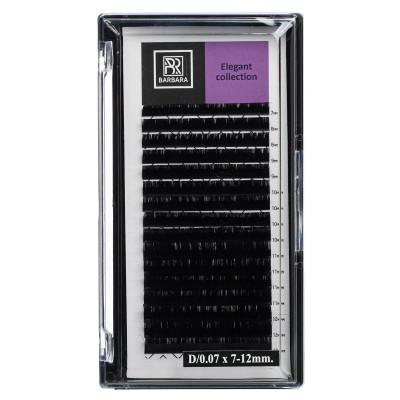 Ресницы Barbara Отдельные длины, L 0,07 7mm Ресницы Barbara Отдельные длины, L 0,07 7mm