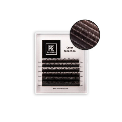 Ресницы Barbara Горький шоколад отдельные длины, C 0,10 10mm Ресницы Barbara Горький шоколад отдельные длины, C 0,10 10mm