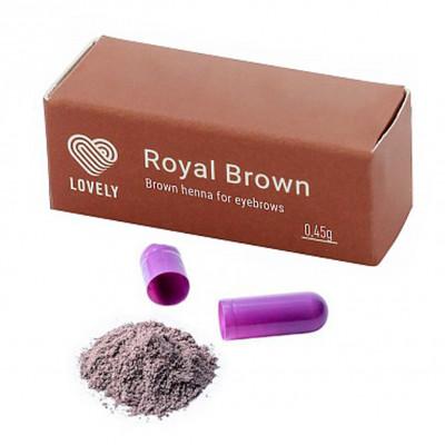 Хна Lovely в капсуле, Royal Brown Хна Lovely в капсуле, Royal Brown