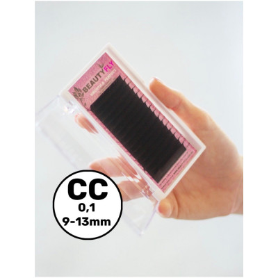 Ресницы Beautyfly микс 16л, C 0,10 9-13mm Ресницы Beautyfly микс 16л, C 0,10 9-13mm