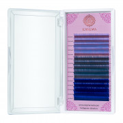 Ресницы Enigma Ocean dream микс 15 линий, C 0,10 8-12mm