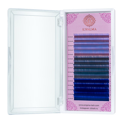 Ресницы Enigma Ocean dream микс 15 линий, C 0,10 8-12mm Ресницы Enigma Ocean dream микс 15 линий, C 0,10 8-12mm