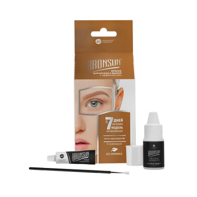 Bronsun краска для домашнего окрашивания, Светло-коричневая 5 Bronsun краска для домашнего окрашивания, Светло-коричневая 5