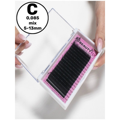 Ресницы Beautyfly микс 16л, C 0,085 5-13mm Ресницы Beautyfly микс 16л, C 0,085 5-13mm